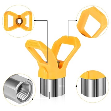 НАСАДКА ПОКРАСОЧНАЯ ИЗ КАРБИДА ВОЛЬФРАМА 215 311 317 517 НАСАДКА КРЫШКА 5 ШТ.