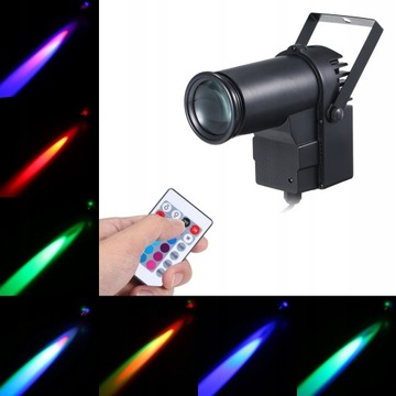 15W RGB Led Mini Spot Spot Light с дистанционным управлением