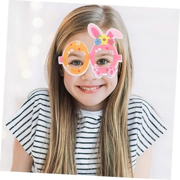 Набор из 6 пасхальных очков, аксессуаров для фотосессии