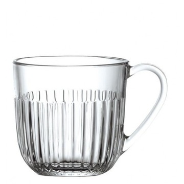 La Rochere OUESSANT KUBEK z uchem grube francuskie szkło 240ml