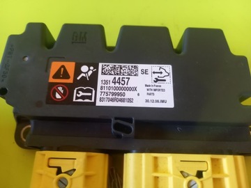 KOMPLET AIRBAG ULOŽENÍ PÁSY OPEL ASTRA V K 17R