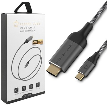 Kabel Przewód USB-C na HDMI do TV 4K STEAM DECK / OLED , 4K 60Hz