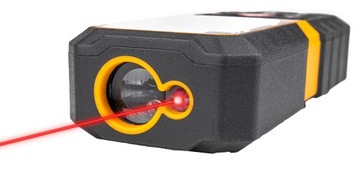 DALMIERZ LASEROWY MIERNIK CYFROWY LCD 80M JCB ORYGINALNY ŁADOWARKA USB C