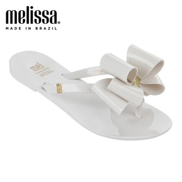 MELISSA MEL HARMONIC Bow Beach Slippers Platform S