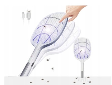 PACKA ŁAPKA PUŁAPKA NA MUCHY KOMARY LAMPA ELEKTRYCZNA OWADOBÓJCZA UV XL