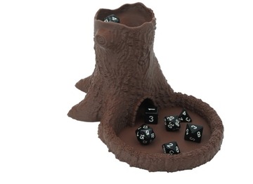 Башня кубиков друида - Башня кубиков Коричневый шоколад