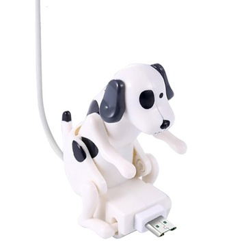 Kabel do ładowania bezpańskiego psa, smartfon