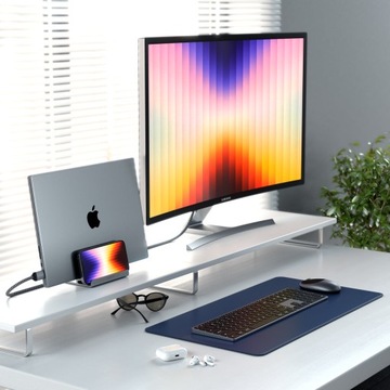 Подставка для ноутбука Satechi, алюминиевая двойная подставка для Macbook iPad iPhone