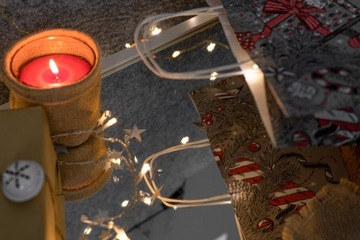 TORBA ŚWIĄTECZNA 32x16x38 cm DUŻA XXL PREMIUM Merry Christmas Zestaw 5 szt.