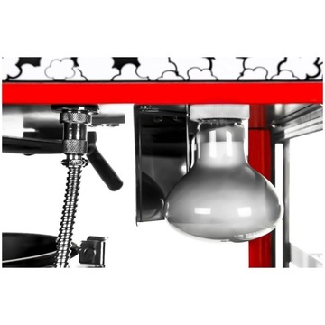 АППАРАТ ДЛЯ ПОПКОРНА, СТЕКЛЯННАЯ ВИТРИНА, ЭФФЕКТИВНЫЙ, 1700ВТ