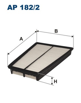 SADA FILTRŮ FILTRON KIA CLARUS