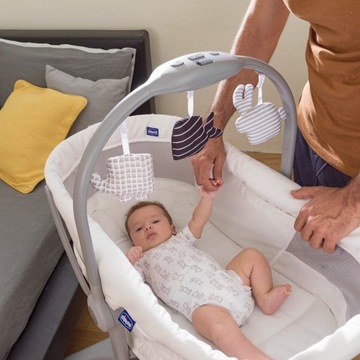 Chicco Baby Hug Air 4w1 Beige– wielofunkcyjne łóżeczko | leżaczek