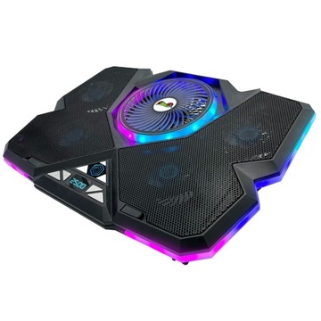 ОХЛАЖДАЮЩАЯ ПОДСТАВКА ДЛЯ НОУТБУКА 12–17 ДЮЙМОВ СВЕТОДИОДНАЯ ПОДСТАВКА