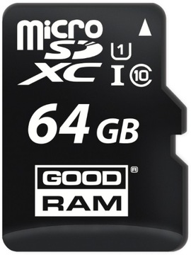 Goodram Micro SD Адаптер памяти 64 ГБ 100 МБ