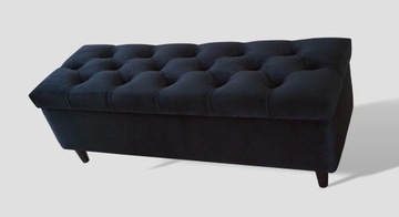 Pufa - Ławeczka 120/40 otwierana, pikowana GLAMOUR