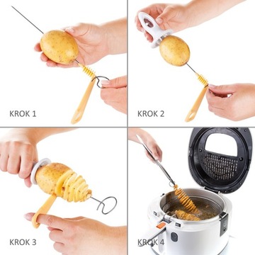 СПИРАЛЬНАЯ КАРТОФЕЛЬНОЛЕЗКА ДЛЯ КАРТОФЕЛЯ ФАР