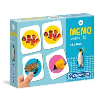 Gra pamięciowa Memo Wodny świat Clementoni