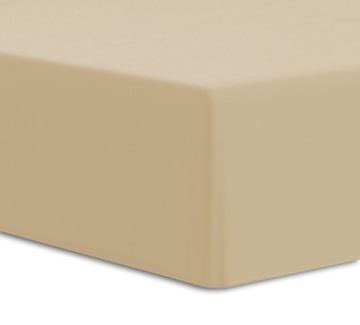PRZEŚCIERADŁO JERSEY ELASTAN Z GUMKĄ 220X200 PIASKOWY DARYMEX
