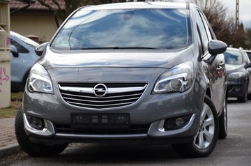 Opel Meriva II Mikrovan Facelifting 1.4 Turbo ECOTEC 120KM 2016 OPŁACONA 1.4T 120KM COSMO LIFT 100% ORG.LAKIER NAVI PDC SKÓRA GRZ.FOTELE