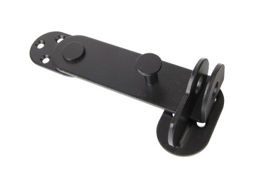 BLOKADA WAHADŁOWA RYGIEL 150 MM ZASUWKA CZARNA