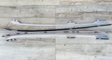 LIŠTA STŘEŠNÍ STŘEŠNÍ NOSIČ PRAVÝ LEVÝ CHRÓM MERCEDES GLK X204