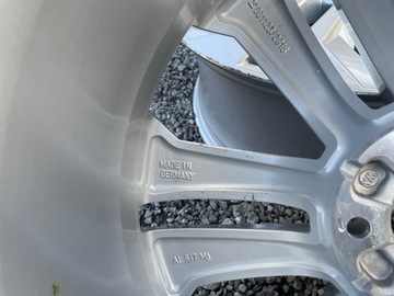 4× DISK HLINÍK AUDI OE A6 ALLROAD 8.5" X 21" 5X112 ET 37