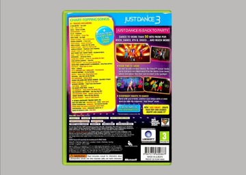 игра на XBOX 360 JUST DANCE 3 SPECIAL EDITION на польском языке PL Po Prostu TANCZ