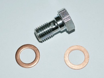 БОЛТ ТОРМОЗНОГО ШЛАНГА ПЕРЕДНИЙ ГОЛЛАНДСКИЙ FIAT 126P 10X1.25/24