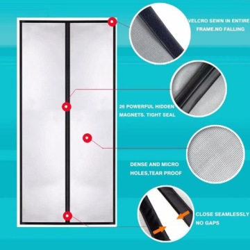 МАГНИТНАЯ МОСКИТНАЯ СЕТКА ДВЕРНОЙ МАГНИТ 90x210