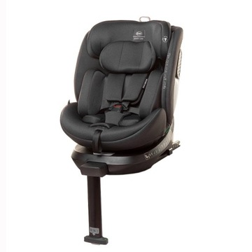Fotelik samochodowy OBROTOWY 4baby ENZO-FIX I-SIZE GRAPHITE