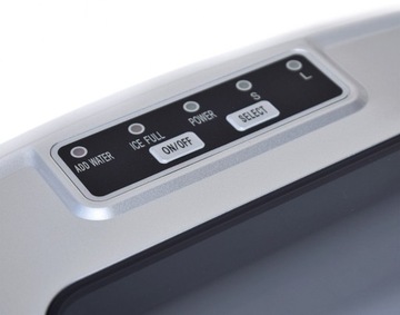 Ледогенератор, льдогенератор 12кг, 2,2л, серый