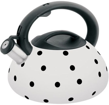 KB-7074 Klausberg - Czajnik stalowy w kropki 3L