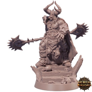 Wydruk 3D - Barbarzyńca Chaosu - Kolekcjonerska