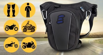 Прочная мотоциклетная сумка, поясная сумка, сумка для ног, сумка для бедер