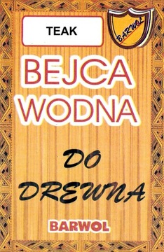 Bejca wodna do drewna TEAK