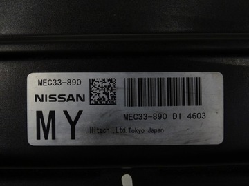 ŘÍZENÍ JEDNOTKA MOTORU NISSAN 350Z MEC33-890