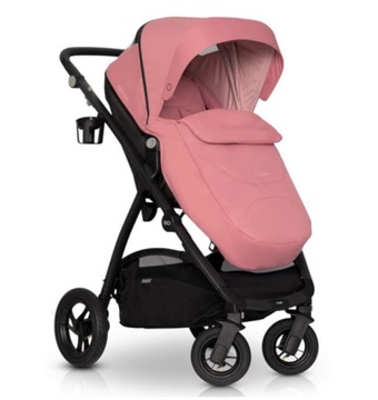 EasyGo Optimo, Розовый цвет, многофункциональная коляска 2 в 1