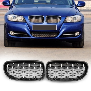 dla BMW E90 E91 Facelift podwójna listwa styl spor