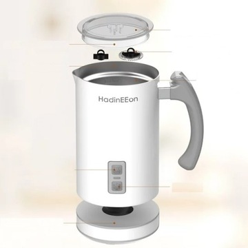 ЭЛЕКТРИЧЕСКИЙ ВСТАВИТЕЛЬ МОЛОКА 4 в 1, 650 Вт, 500 мл, нагреватель из нержавеющей стали