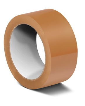 Taśma pakowa akryl brązowa 48mm/60m 36 sztuk