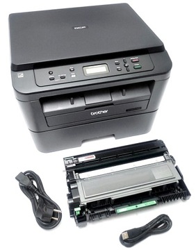 Brother DCP-L2520DW, (0-10K), pełen toner 100%, kable
