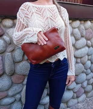 Сумка-шоппер из натуральной итальянской кожи Vera Model 2in1 Premium