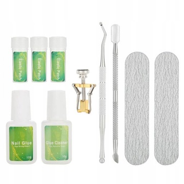 НАБОР ДЛЯ ВРАСТАНИЯ НОГТЕЙ + КЛЕЙ + ЗАЖИМ