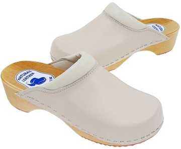 Drewniaki Chodaki Medyczne + Miękkie Podbicie *40*