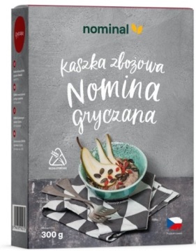Кашка Безглютенова Безмолочна Гречана Веганська NOMINAL Веган 300 г