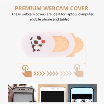 Ноутбуки Чехол-слайдер для камеры ноутбука 6 шт.