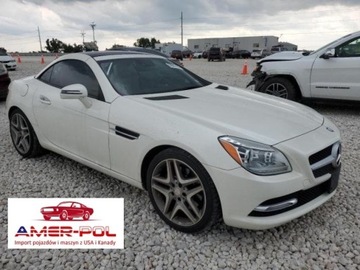 Mercedes SLK R172 2016 Mercedes-Benz SLK 2016r., 2,0L SLK 300 2.0 Benzyna 241KM