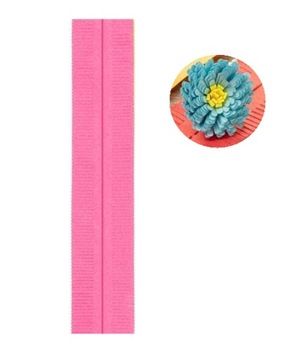 Paski KWIATOWE płatkowe nacinane Quilling 50cm -08