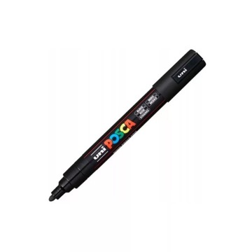 MARKER AKRYLOWY DEKORACYJNY POSCA PC-5M CZARNY