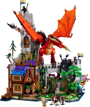 LEGO - IDEAS - DUNGEONS & DRAGONS - СКАЗКА О КРАСНОМ ДРАКОНЕ - 21348